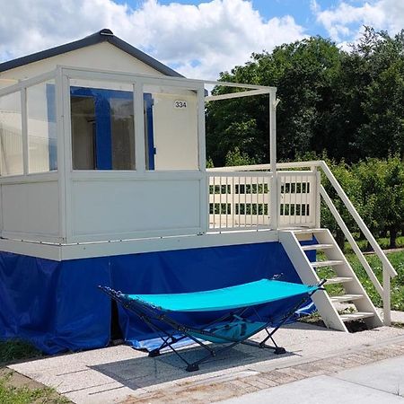 Voormalig Strandhuisje In Boomgaard In Hengstdijk Exterior foto