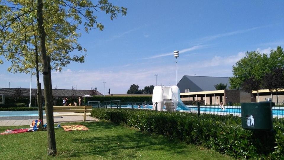 Voormalig Strandhuisje In Boomgaard In Hengstdijk Exterior foto