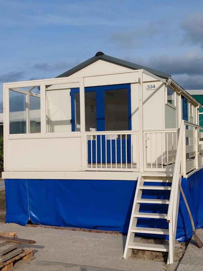 Voormalig Strandhuisje In Boomgaard In Hengstdijk Exterior foto